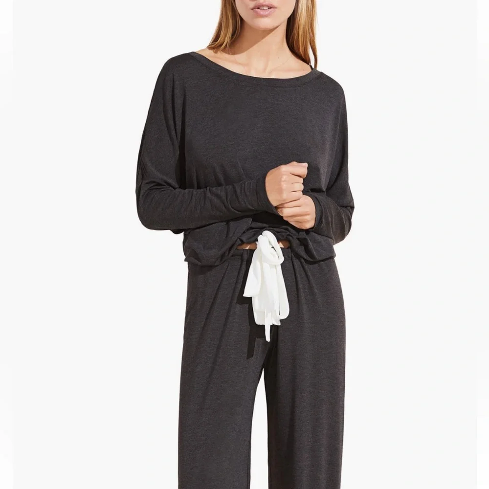 New With Tags: Eberjey TENCEL™ Modal Heather Slouchy Top in Size SmallI - Picture 3 of 7